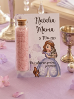 Sticluta cu sare de baie, model 09 - Marturii sticlute