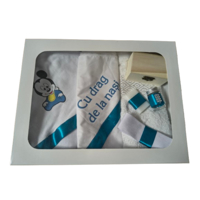 Trusou botez, Mickey Mouse, Albastru - imagine 2