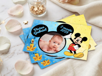Marturie botez, magnet Mickey Mouse, model DLM-20