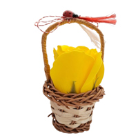 Trandafir in cosulet, Galben - 20250046